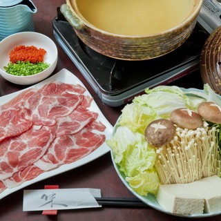 Agu shabu shabu from the prefecture