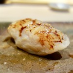 菊鮨 - ［2017/11］寿司⑥ ほたての握り