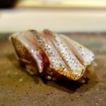 菊鮨 - ［2017/11］寿司⑦ 大分産かます炙りの握り