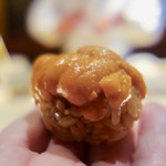 菊鮨 - ［2017/11］寿司⑪ 北海道産ばふんの握り