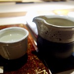 菊鮨 - ［2017/11］純米酒 田中六五(福岡県糸島市/白糸酒造)他二杯