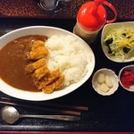 Sauna Shikiji - 2017年11月　カツカレー　900円