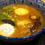 三竹寿 - 味玉濃厚豚骨魚介つけ麺の並（８００円）