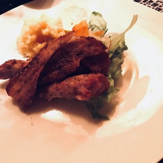 Nejishiki - ハーブ豚バラ肉の炙り焼きマッシュソース＠743