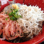 しらすの八幡 - 駿河３色丼