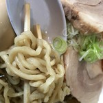 自家製太麺 渡辺 - 太麺アップ