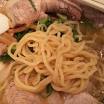 桃花春 - チャーシュー麺（並）麺