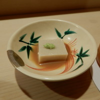 鮨 あらい - 胡麻豆腐ピーナツ醤油