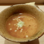 鮨 あらい - 梅の茶碗蒸し