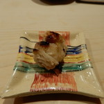 鮨 あらい - ボタンエビの頭