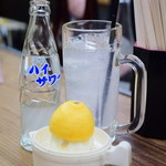 Izakaya Kura - 生レモンサワー@360円