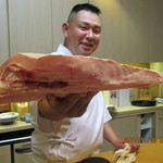 味あら井 - 別府で揚がった12キロのクエは