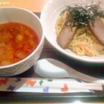 ジャオ - 勝浦タンタンつけ麺 + チャーシュー (900円)