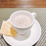 創作イタリアン Gemelli - マッシュルームの温ポタージュ