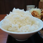 からやま - ご飯は本当に大盛(笑)