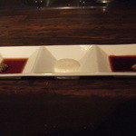 エスペランザ - ソース1ポンズ＋ユズ胡椒2ホワイトサワーソース3醤油＋マスタード