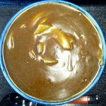 鹿の谷３丁目食堂 - カレーそばのアップ