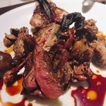 横浜馬車道 旬の肉料理イタリアン オステリア・アウストロ - 2017.11.  鳥取産 xxxxxxxのロースト