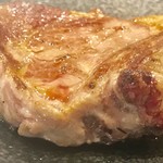 炭焼き成吉思汗 いし田 - ラムラックも厚みがあります【料理】 