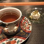 Ikegani To Uni Kanijennu - ほうじ茶とピスタチオアイス