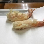 天ぷら 水谷 - クルマエビ