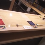 炙り創作鮨 すし蔵のはなれ - 炙り創作鮨 すし蔵のはなれ 広島アッセ店　※立ち喰いカウンター(2017.11.30)