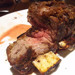 La Posta - 料理写真:1711_La Posta_Costilla 700gr@340,000Rp(骨付き肉ステーキ)