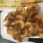 磯貝めんちゃんこのかきごや - 熊本産 芝えびの素揚げです