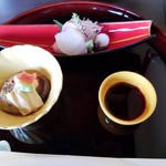 鍋と旬菜と京料理 花柳 - お造りと季節の煮物♪
