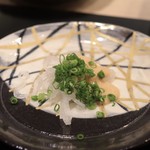 味あら井 - あんこうの肝と虎河豚ポン酢