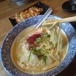 Tori Paitan Ramentori Yoshi - 濃厚鶏白湯らーめん塩　750円