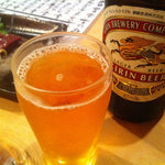 べったこ - シャリキンを続けると危ないのでビールで休憩