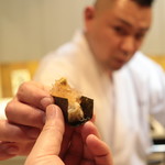 味あら井 - 伊勢海老の海苔巻き