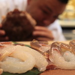 味あら井 - 松葉蟹のしゃぶしゃぶ