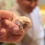 味あら井 - みそと蟹身だらけの握り