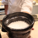 味あら井 - 赤尾米の土鍋ご飯