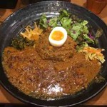 SPICY CURRY 魯珈 - 羊肉咖喱飯プレート(エチオピア風ポークカレー)