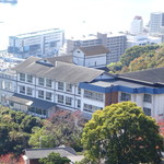 千光寺山荘 - 千光寺公園山頂から旅館をのぞむ