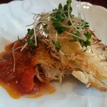 Kamakura Ichi - 腰越産アジとカマスのカダイフ焼き。