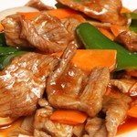 中国料理 天祥 - XO醤牛ヒレ肉炒め