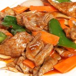中国料理 天祥 - XO醤牛ヒレ肉炒め