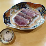 鮨松榮 - 鰹藁焼き