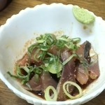 すき焼･鍋物 なべや - 胡麻さば造り