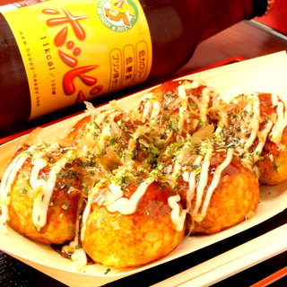 お酒と粉もんの最強タッグ！