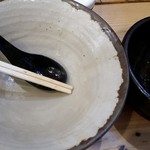 麺屋 あびすけ - 完食(^人^)