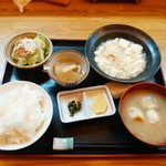 おんじき家ふうど - 日替り定食（かにあん豆富）