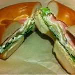 order sandwich clover - ☆グリーンサラダ、ポテト、オニオン、ベーコンをトッピング☆