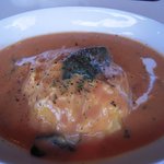 アンマーブル - ベーコンとほうれん草のトマトクリ－ムオムライス