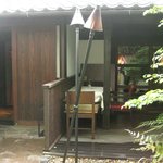 リストランテ イル コンティヌオ - 入り口　夜だとさらにしっとりな感じです('11.05月より)