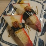 名代 駒寿司 - 鯨ベーコン